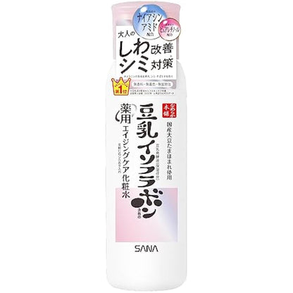 Sana Nameraka Honpo Soy Milk Isoflavone Wrinkle Lotion N 200ml - White