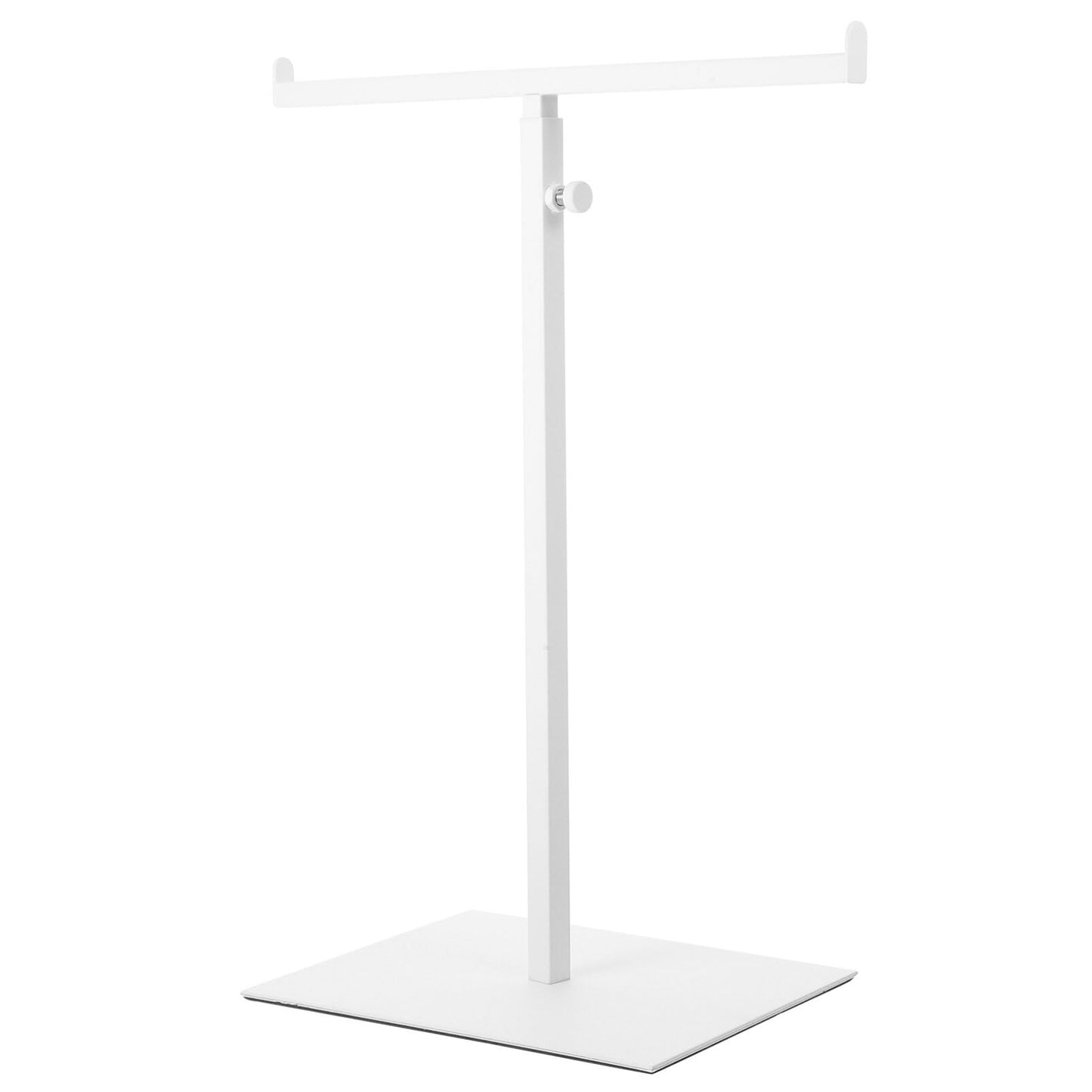DEARMAMY T-Shaped Display Stand Handbag Display Rack Adjustable Purse Hanger Closet Bag Organizer Hanging Holder for Backpacks Belts Ties Scarves