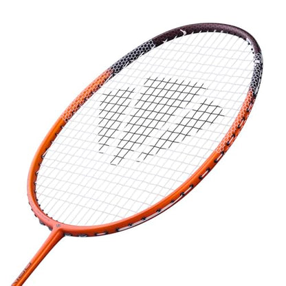 Carlton Drivespeed Graphite Badminton Racket - perfect for advanced and club players, Orange