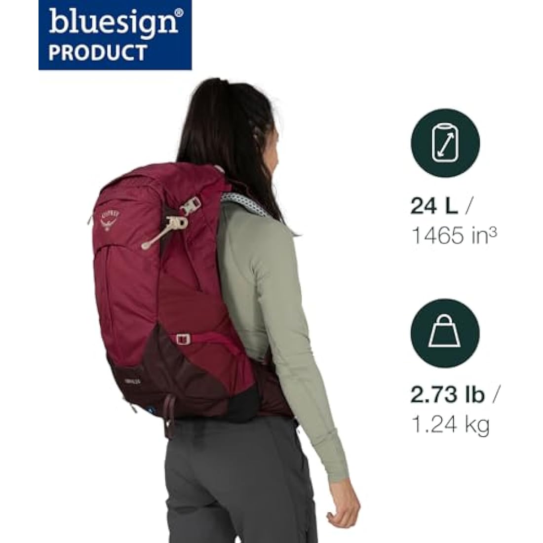 Osprey Women's Sirrus 24 Ventilated Backpacking Pack