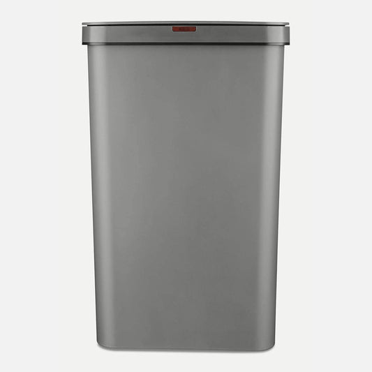 Tower T838005G Sensor Bin with Retainer Ring, Battery-Operated, 50L, Grey