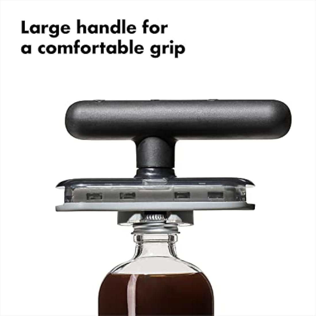 OXO Good Grips Twisting Jar Opener with Basepad, Black, One Size