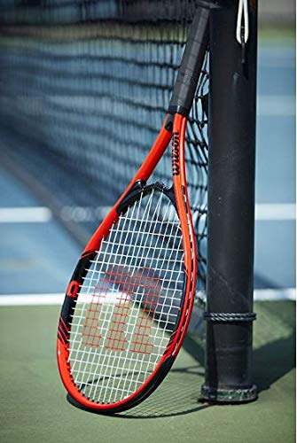 FEDERER ADULT W/O CVR TNS RKT 3, Red / Black