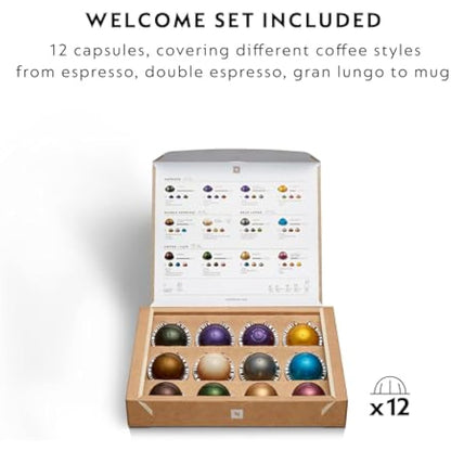 Nespresso Krups Vertuo pop coffee pod machine, Lilac