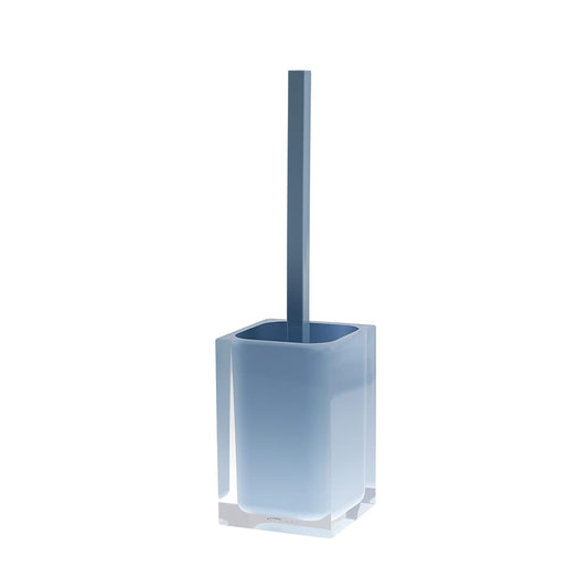 Gedy Auckland Light, Dimensions and Weight: 37.5 x 9.8 x 9.8 cm & 0.85 kg, Made Clear Resin, Toilet Brush Design by R&S, Handmade, 2 Year Warranty,
