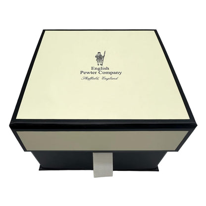 English Pewter Company Stag Head Whisky Glass Tumbler with Pewter Base [STAG104]