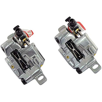 Juin Tech M1 Hydraulic MTB E-Bike Disc Brake Set 160mm with Rotor, Front and Rear, Gray, JT1949