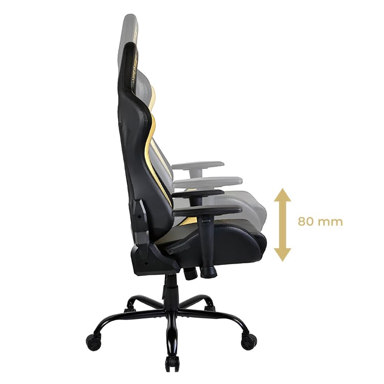 Subsonic Lord of the Rings Gaming Chair Pro Black Official Licence Adult