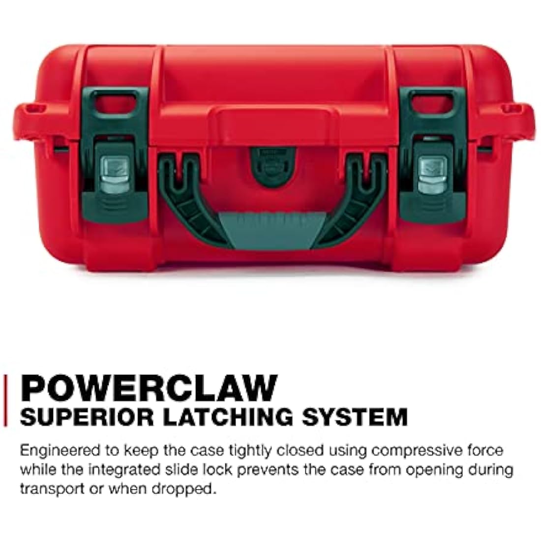 Nanuk 915 Waterproof Hard Case with Foam Insert - Red (915-1009)