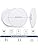 KIWIVIC 36W Ceiling Lights, LED Ceiling Light Dimmable with Remote Control, Bathroom Lights Ceiling 3000-6500K Ø40cm, White Flush Ceiling Light for Bedroom Kitchen Bathroom Hallway