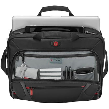 Wenger Sensor 600643, 15 Inch Laptop Briefcase, 9 Litre, Black, 33 x 15 x 40 cm