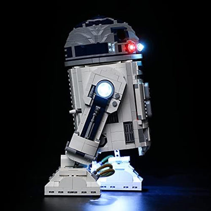 BRIKSMAX Led Lighting Kit for LEGO Star Wars R2-D2 - Compatible with Lego 75308 Building Blocks Model- Not Include the Lego Set