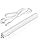 Parlat LED Under-Cabinet luminaire Rigel, 31.3cm, 445lm, White, BS