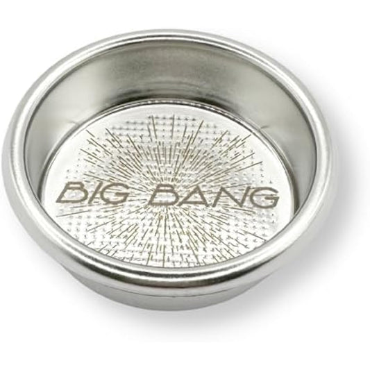 verybarista IMS Big Bang Precision Filter Basket made for Breville Sage 54mm bottomless portafilters, double espresso (h25.5)