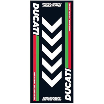 Biketek Garage Mat Series 4 190 x 80 cm Suitable for Ducati