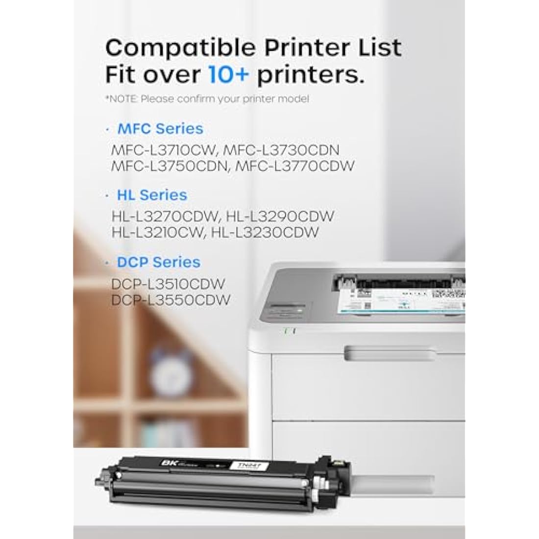 Timink Toner TN247 TN-243CMYK Toner Value Pack Compatible for Brother TN243 DCP-L3550CDW HL-L3230CDW HL-L3210CW MFC-L3750CDW HL-L3270CDW DCP-L3510CDW Ink Cartridges (Black,Cyan,Yellow,Magenta, 5-Pack)