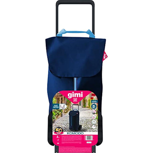 GIMI Weight Trolley, Steel and Polyester, Blue, 50 litres