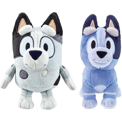 Muffin & Socks Small Plush Bundle – 2 Pack Soft Stuffed Animals for Kids, Perfect Size for Little Hands, Cuddly Travel Toys, Embroidered Faces, Gift for Toddlers Ages 3+