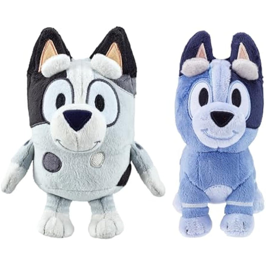 Muffin & Socks Small Plush Bundle – 2 Pack Soft Stuffed Animals for Kids, Perfect Size for Little Hands, Cuddly Travel Toys, Embroidered Faces, Gift for Toddlers Ages 3+