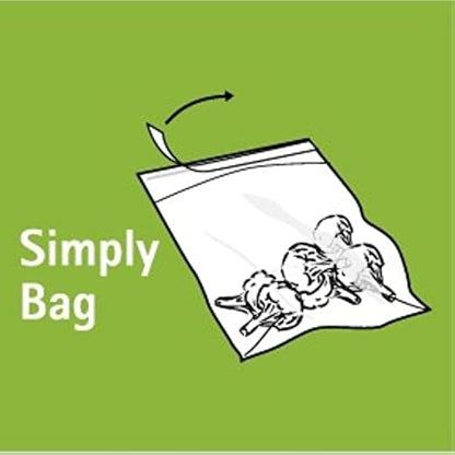 quickasteam microwave cooking bags MEDIUM size 30 pack