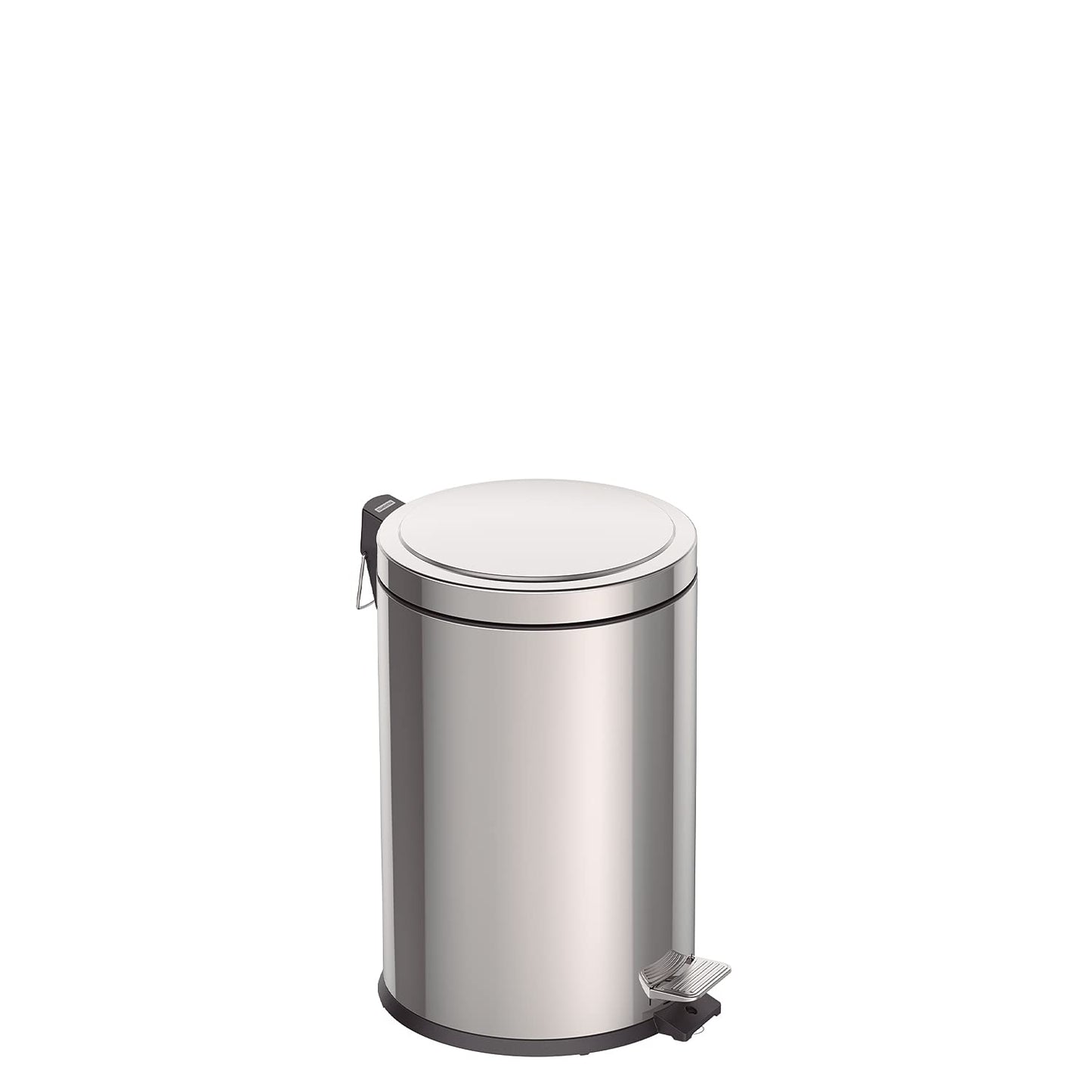 Tramontina 20 Litre Kitchen Indoor Outdoor Rubbish and Waste Bin with Pedal, Metal Stainless Steel, 29.5 cm Diameter x 46 cm Height, 94538120