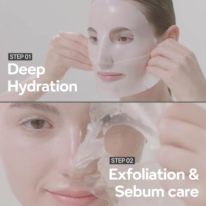 [Derm·all Matrix] Daily Facial Dermal-care 4ea (1pack) / Facial Mask Sheets