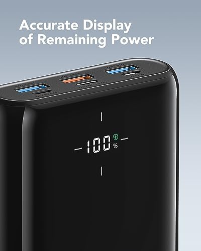 VIYISI Power Bank 30000 mAh 22.5W Fast Charging Battery Pack USB C Portable Charger with 4 Outputs & 3 Inputs for Samsung iPhone iPad Android Phones