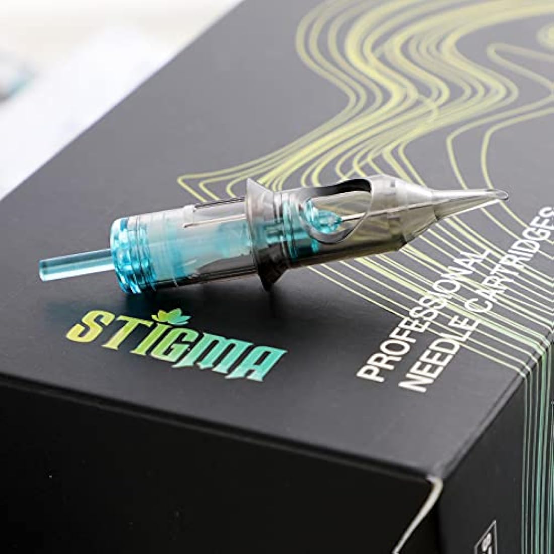STIGMA 50Pcs Tattoo Cartridges Needles Disposable Mixed #10 Bugpin Round Liner Round Shader 3RL 5RL 3RS 5RS 9RS EN02B-50KIT-Y
