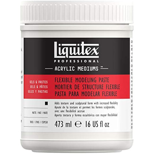 Liquitex 8916 Professional Flexible Modeling Paste Medium, 473 ml
