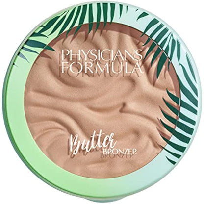 Physicians Formula, Murumuru Butter Powder Bronzer, Moisturising Formula with Murumuru Butter for Soft Skin, Dewy Finish, Creamy Texture, Soft-Focus Pigments with Smoothening Effect, Light Bronzer