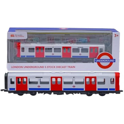 Officially Licensed London Underground Tube Train Diecast Model - Realistic Diecast Metal Toy for Kids and Collectors - Transport for London