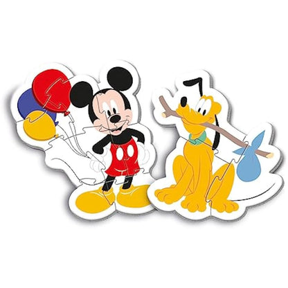 Clementoni - 20819 - My First Puzzle - Disney Mickey Mouse - 3-6-9-12 pieces - Made in Italy - jigsaw puzzle children age 2+