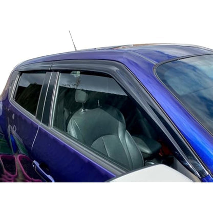 AUTO CLOVER Wind Deflectors Set for Nissan Juke 2010-2019 (4 pieces)
