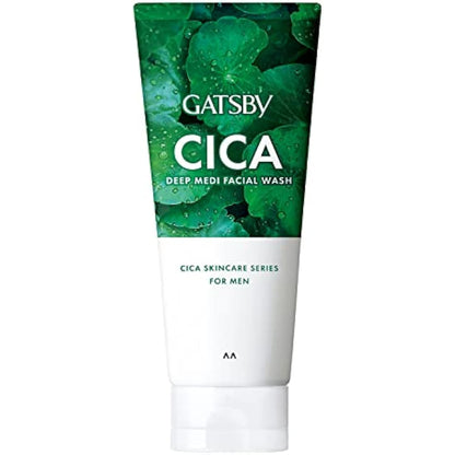 Gatsby Deep Medical CICA Face Wash, Men's Deer Face Wash 130g