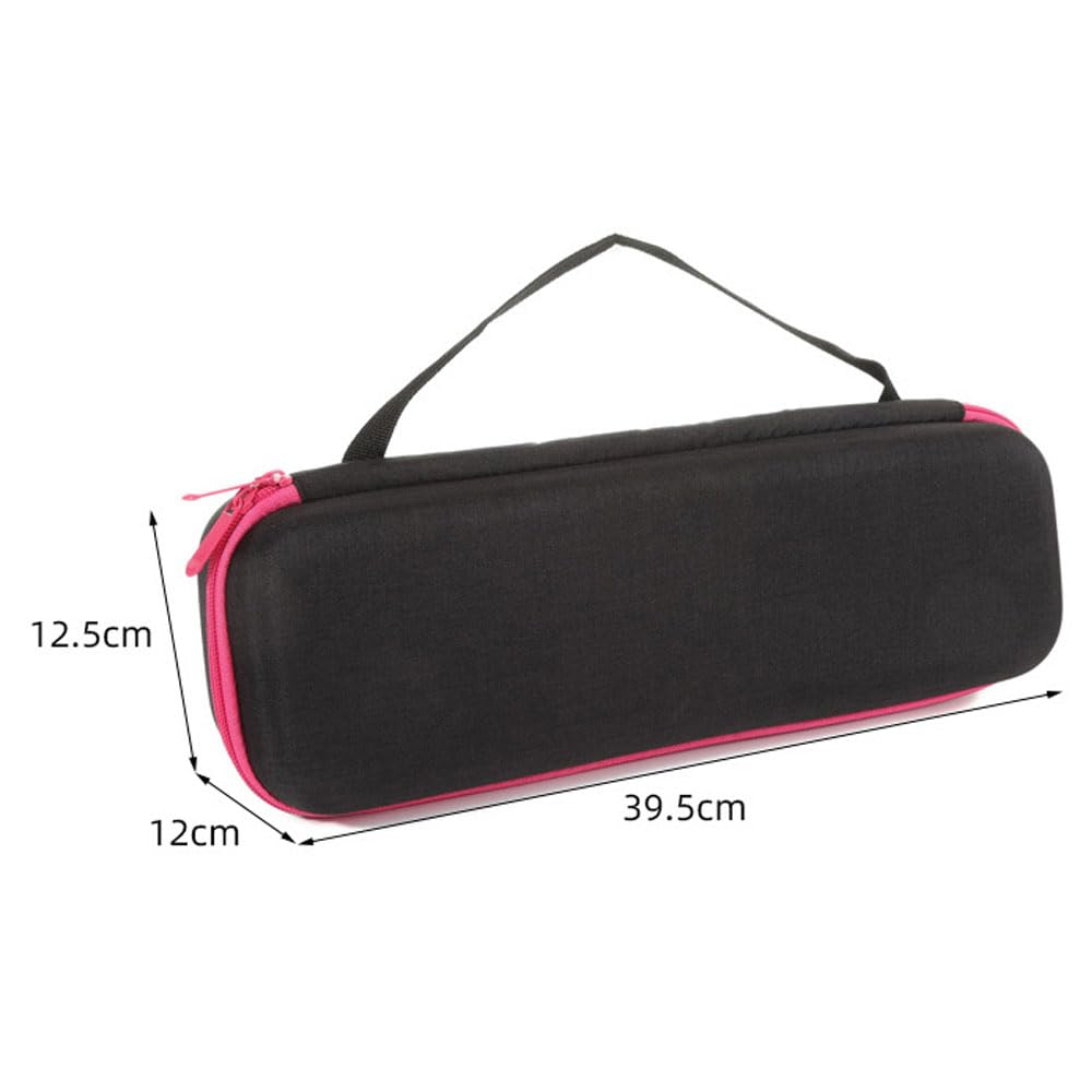 Hosoncovy Carrying Case Travel Case Storage Bag Protective Case Holder Box for Dyson Supersonic Hair Dryer and Nozzles (Empty Bag Only) (Black)