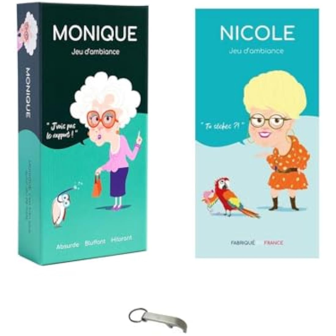Blumie Shop Monique + Nicole + 1 Decap Blumie Game Set (Monique + Nicole)