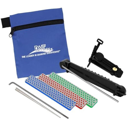 DMT ADELUXE Deluxe Aligner Kit, 3 Diamond Whetstone/1 Serrated Sharpener