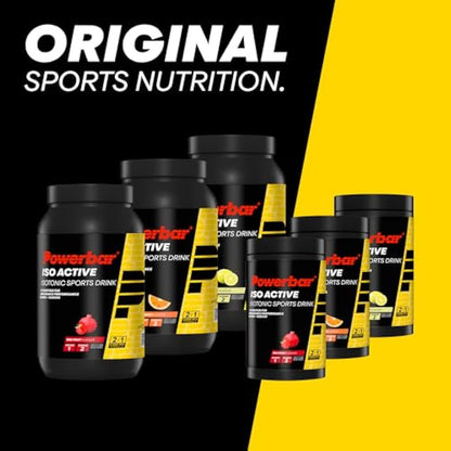 Powerbar Isoactive Red Fruit 1320g - Isotonic Sports Drink - 5 Electrolytes + C2MAX