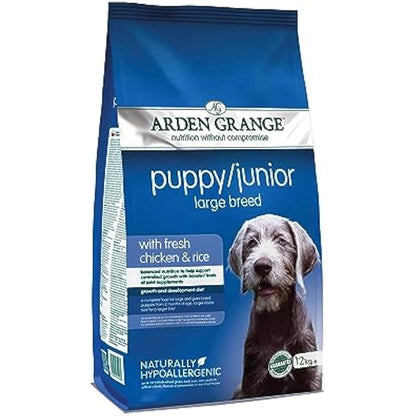 Arden Grange Puppy Junior Large Breed Chicken and Rice, 12kg