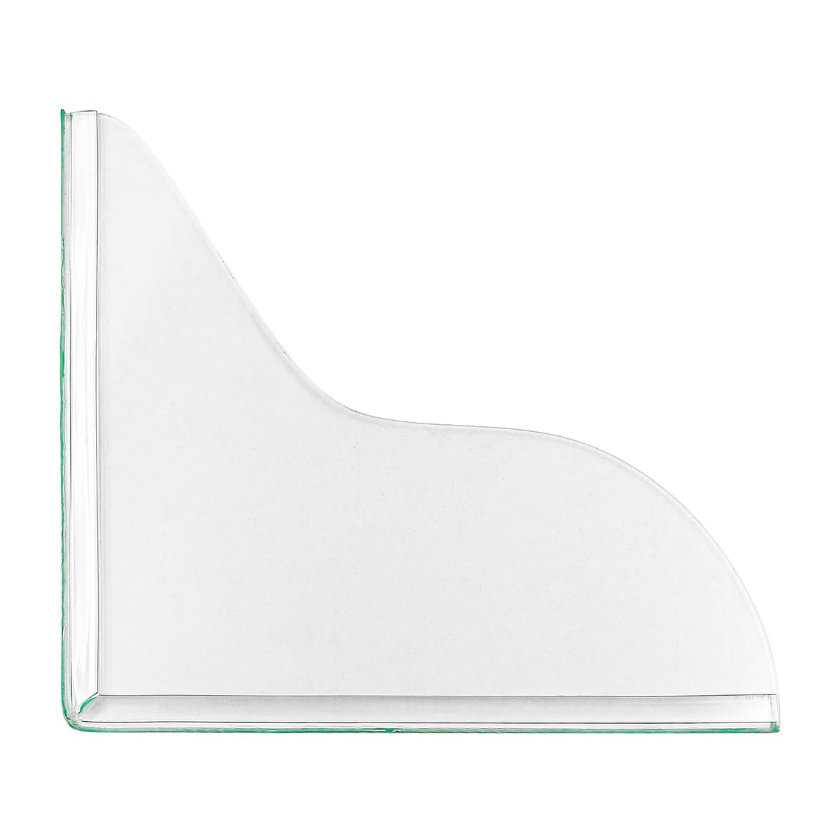 ANCLLO 2Pcs Shower Splash Guard Self- Adhesive Transparent Shower Water Guard Bath Corner Water Splash Guard to Keep Water in Shower for Washbasin