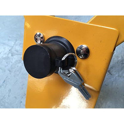 XtremeAuto© Car/Van/Motorhome/Caravan Heavy Duty, Anti-Theft, Wheel CLAMP Security Lock for 13" to 15" Wheels XA-08