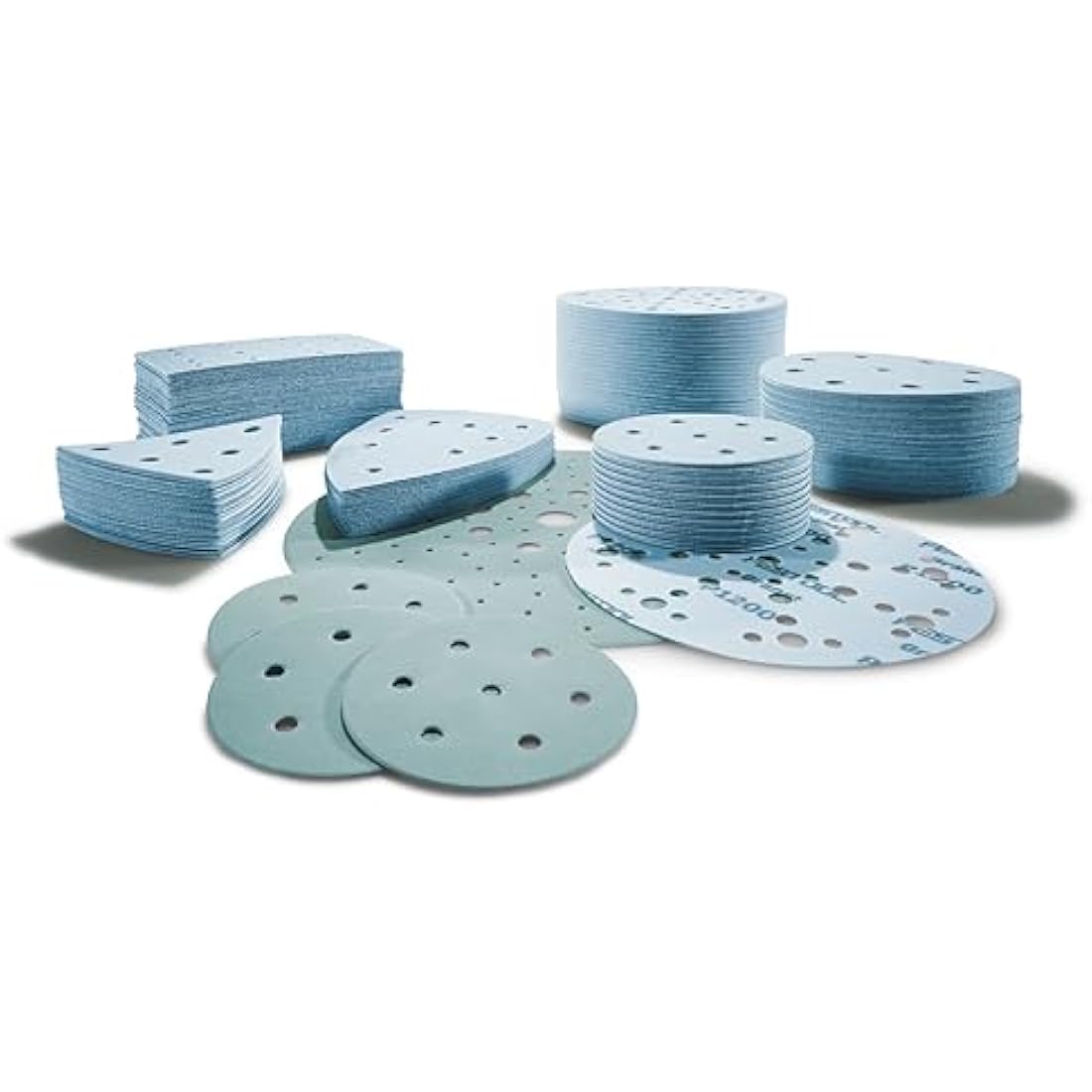 Festool 497120 STF P120 GR Abrasive Sheet 80 x 133 mm - Pack of 100 , Blue