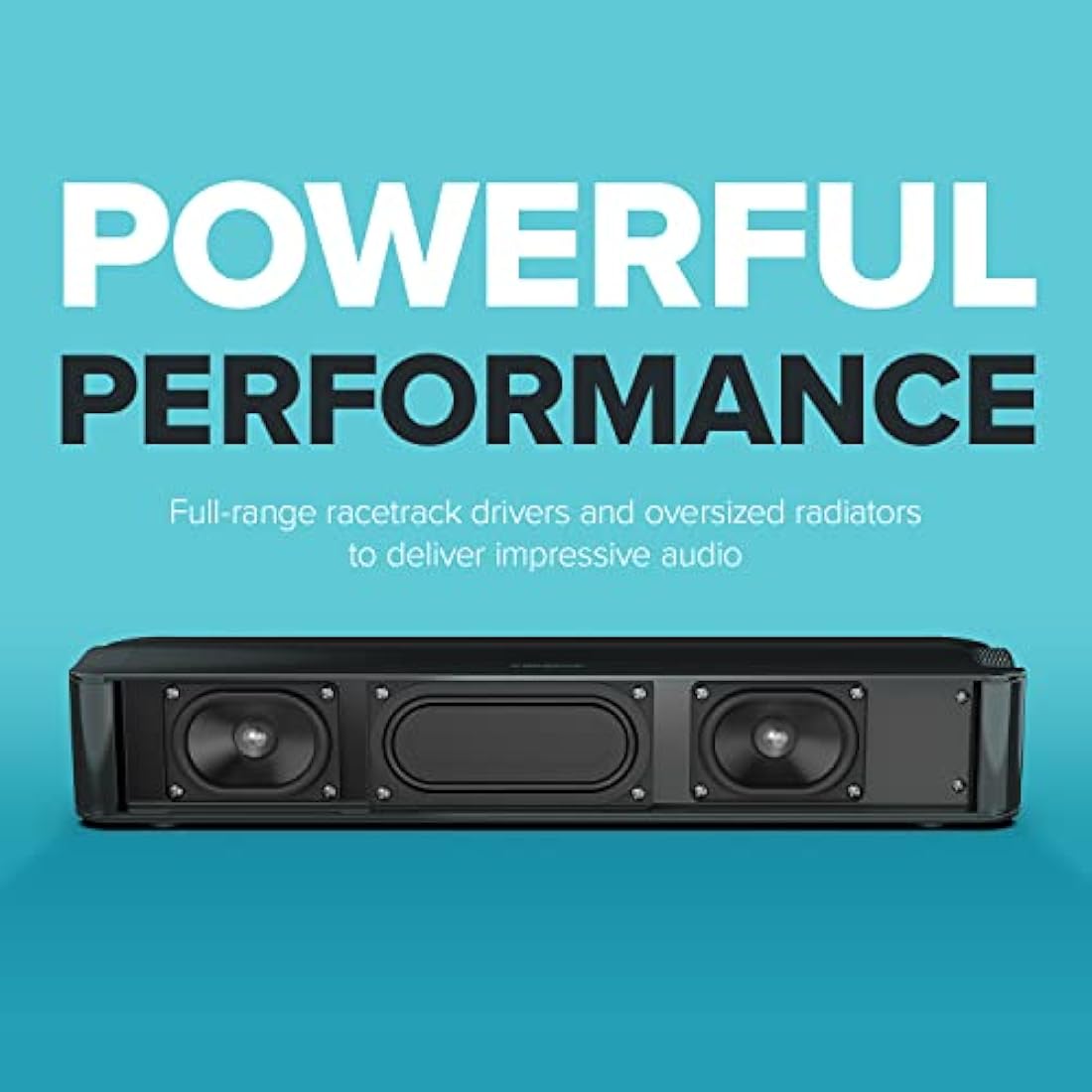 CREATIVE Stage SE Under-monitor Soundbar with USB Digital Audio and Bluetooth 5.3, Clear Dialog and Surround by Sound Blaster