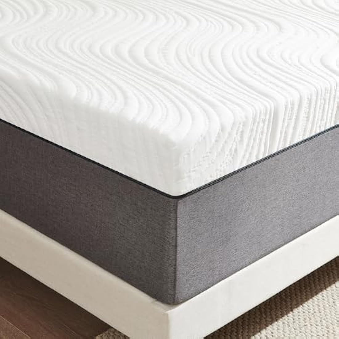 Twirest Mattresses, 20cm Small Double Mattresses with Memory Foam and Anti-mite, Breathable, Removable Carved Cover, Mattress in a Box, Edges Support for Sleep Supportive(120x190x20cm)
