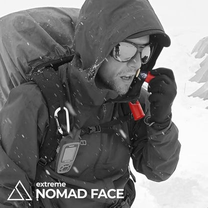 NOMAD FACE Facial Sunscreen Stick SPF50+ – Extreme Sports Sunblock Stick with Water-Free Formula