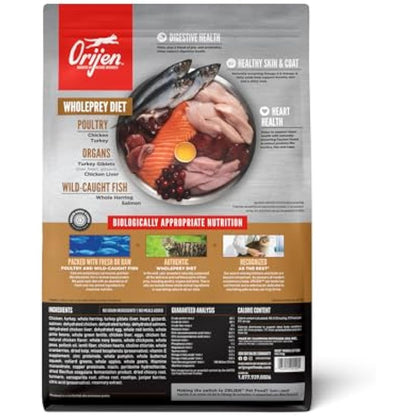 ORIJEN Dry Cat Food, Grain-Free, Fresh and Raw Animal Ingredients
