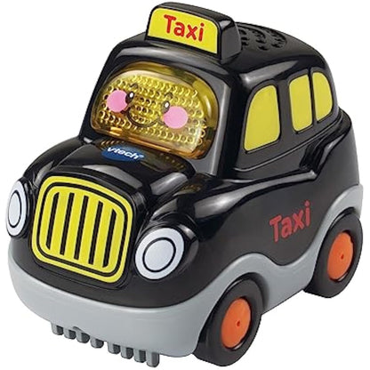 Vtech Toot-Toot Drivers Taxi | Interactive Toddlers Toy for Pretend Play with Lights and Sounds | Suitable for Boys & Girls 12 Months, 2, 3, 4 + Years, English Version, Black