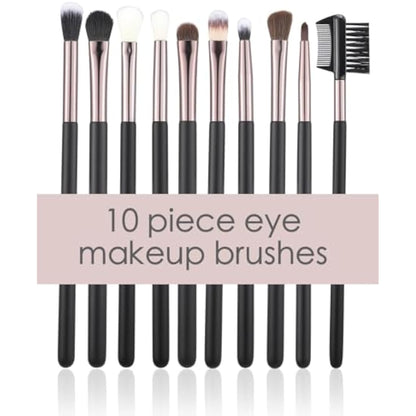 Professional Makeup Brushes Set 17PCS Beauty Tool Kits for Eye Face Foundation Blender Concealer Makeup Brush With Rotating Turnable Holder