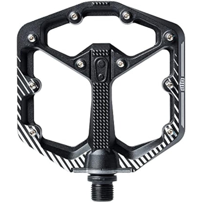 Crankbrothers Stamp Flat Pedal for BMX/MTB Bike - Bicycle Pedal, Minimalist Profile, Adjustable Grip