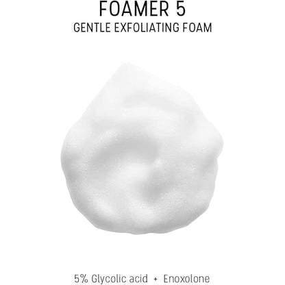Dermaceutic Foamer 5 - Gentle foaming cleanser - Brightening face wash - Exfoliating cleanser for a clear and bright complexion - 100ml